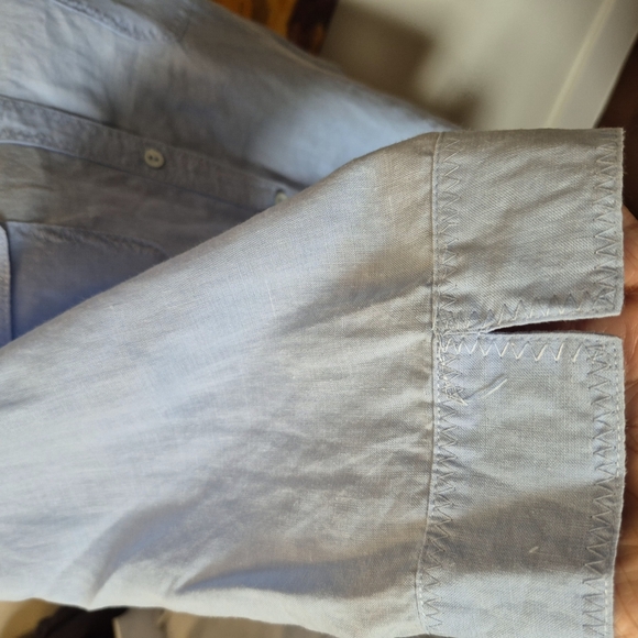 Light Blue Button-Up Shirt - Picture 7 of 16